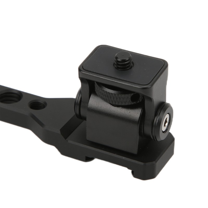 180° Rotatable Extension Bracket for Monitor Microphone LED Light for