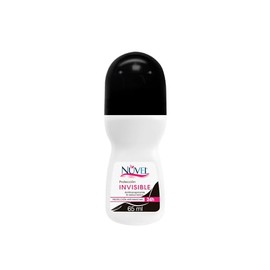 Nuvel Desodorante Antitraspirante Para Mujer Anti manchas en Roll On, Protección Invisible, 65 ml, anti sudor, anti mal olor, Protección 24 hrs.