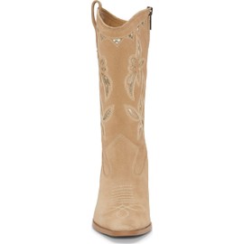 Vince Camuto Women's ALISAH Mid Calf Boot, Tortilla/Light Taupe, 6