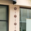 AINISIS 5.7 FT Water Wheel Rain Chains for Outside Bronze