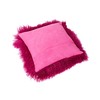 Genuine Mongolian Sheepskin Cushion Pillowcase 30x30cm (big variety of colours)