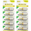 EBL 6 Volt Battery 4LR44 Dog Collar Batteries (10 Pack)