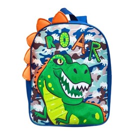 William Lamb Kids Children's Dinosaur Backpack Rucksack T-rex Dinosaur Roar School Travel Bag