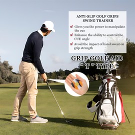 Golf Grip Training Aid, Golf Speed Stick, Practical Golfswing Training Aid, Auxiliary Golfgrip Trainer for Beginners to Learn the Correct Grip Posture