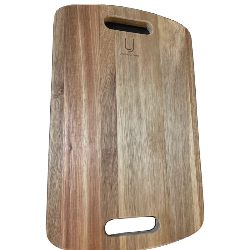 Uncommon James 15” Acacia Wood Cheeseboard/Ch