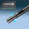 poyoelf Portable 3 in 1 LED Flashlight with Arc Lighter