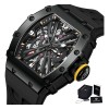 Reloj De Pulsera Analógico Ejecutivo Pagani Design Para Homb Correa