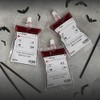 Ginger Ray FRI-136 Blood Bag Drinks Pouches with Straws Pack