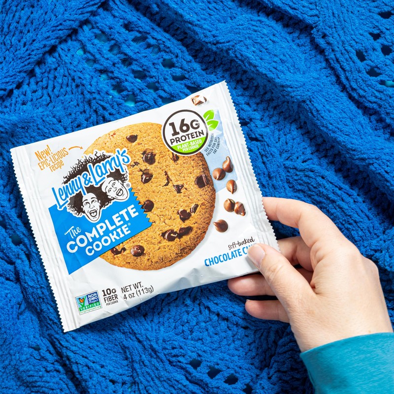 Lenny & Larry's Protein Cookie, [Chocolate Chip], Chewy Soft Baked,
