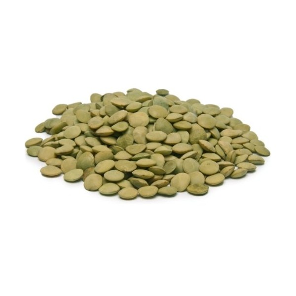 Bulk Peas and Beans Organic Lentils Green - Single Bulk Item - 25LB
