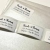 Atelier Elegance Custom Address Labels, Any Name, Any Address, Heart