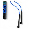 La-VIE 3B-3283 Short Grip, Blue Jump Rope, For Adults, Kids,