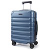 LIGHT FLIGHT Carry On Luggage 22x14x9 Airline Approved Suitcase,Royal Blue