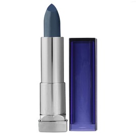 Maybelline New York Color Sensational Blue Lipstick Matte Lipstick, Midnight Blue, 0.15 oz,Pack of 1