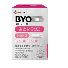 [CJ 바이오코어] 바이오코어 질건강 유산균 30캡슐(1개월) 건강식품 [CJ BioCore] BioCore Women's Health Probiotics 30 Capsules (1 Month) Health Supplement