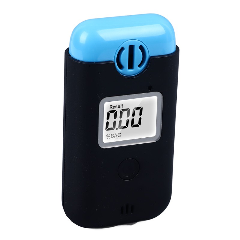 Drunk Driving Tester Blowing Type High Accuracy LCD Screen Handheld
