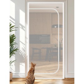 Pet Gate, Cat, Pet Gate, Entrance Screen, Pet Fence, Dog, Gate, Screen, Screen, Screen, Screen, Screen Door, Door, Dogs and Cats, Breathable, Lightweight, Mesh, Stick-On, No Holes, Velcro, Escape