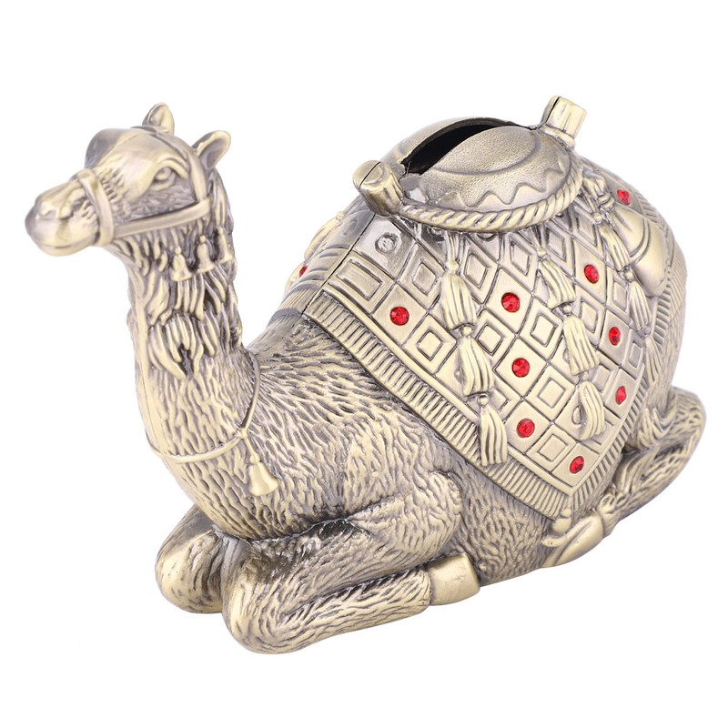 Home Desktop Decoration Camel Shape Coin Bank Craft Money Saving