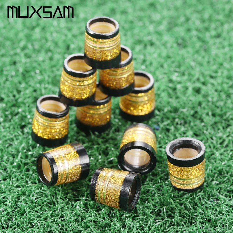 MUXSAM Golf Socket Set of 10 Ferrule Cell Shaft Sleeve