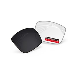 iLikeo PRO+ Polycarbonate Non-Polarized Replacement Lenses for Oakley Gascan OO9014 Sunglasses - Transparent Photochromic & Anti Fog