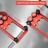 TOURACE Table Saw Thin Rip Table Saw Jig, Bow Featherboard