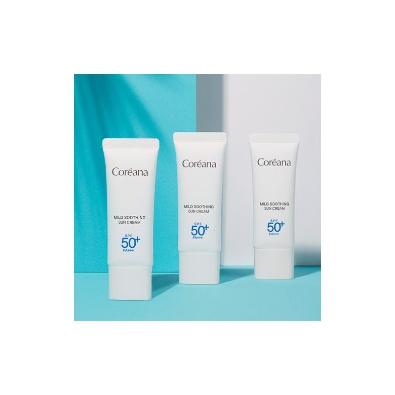 코리아나 [Koreana] Mild soothing sun cream 40ml 1+1+1 / [코리아나]