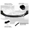 KEEPDSGN For Infiniti G37 G35 Coupe Sedan Front Bumper Lip