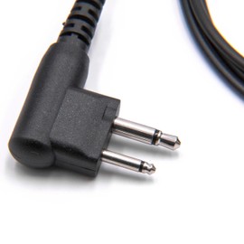 Variation vhbw Hands-Free Headset for Motorola Radius P110 Radio Walkie Talkie Transparent Sound Tube