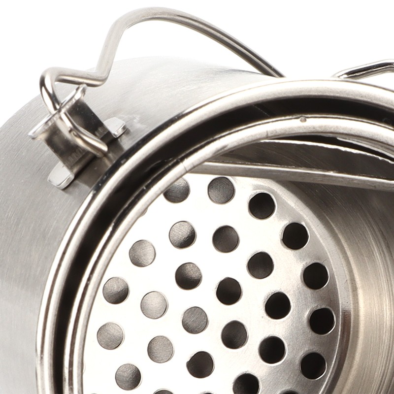 Brush Washing Bucket Stainless Steel Material Easy Carry Painting Supply