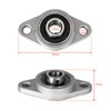 KCNOFNC Pack of 2 Pillow Block Bearings 10 mm Inner