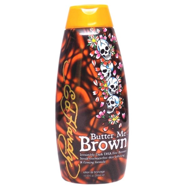 Butter Me Brown DHA Free Streak & Stain Free Bronzers 10oz by Ed Hardy