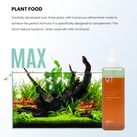 Ultum Nature Systems Plant Food - Live Aquarium Plant Fertilizer for Fish Tanks - Provides Essential Macro and Micronutrients for Aquatic Plants (500ML, MAX)