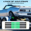 Trekassy 2”x 144” Car Tie Down Straps for Trailers Heavy