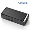 WAVLINK USB-C Docking Station 3 Monitors 100W PD w/ M.2