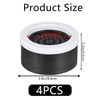 Wensdr 4 Packs 1.7-2.2" Adjustable Furniture Risers Anti Slip Rubber