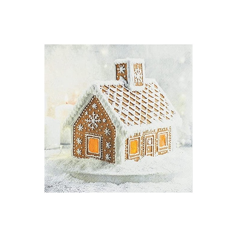 20 Napkins Gingerbread House | Winter | Christmas | Table