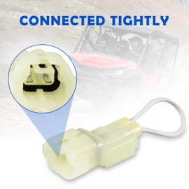 SAUTVS UTV Seat Belt Bypass for Honda Pioneer 700 1000, Harness Override Seat Bypass Override Switch Connector Jumper Plug for Honda Pioneer 700-2 700-4 1000-3 1000-5 2017-2025 Accessories