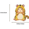 50-Piece Cute Hamster Stickers, Vinyl Waterproof Aesthetic Scrapbook Sticker Pack,
