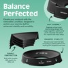 Retrospec Luna Exercise Ball with Pump - Anti-Burst Fitness Equipment