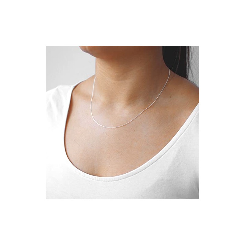 Sterling Silver Diamond Cut Curb Chain 18 Inches