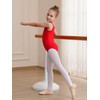WEGETIT Gymnastics Leotards for Girls Gymnastics Ballet Sleeveless Tanktop Leotard