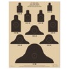 Rite in the Rain Weatherproof 25m Alt C Qualification Targets,