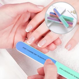 Nail File, Sanding Block, Nail Trimming, Nail Buffer, 7 Steps / 네일파일 샌딩블럭 손톱정리 네일 버퍼 7단계