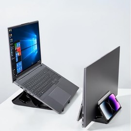 4 En 1 Soporte Vertical Para Laptop, Soporte Para Laptop Con Sensor De Gravedad, Base Para laptop Para Usar Como Soporte Para Telfonos Mviles Y...    