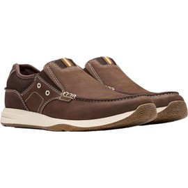 Clarks Men's Sailview Step Loafer, Dark Brown, 7.5