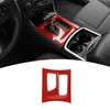 PDKLIN for Charger Gear Shift Panel Cover Trim Red Compatible