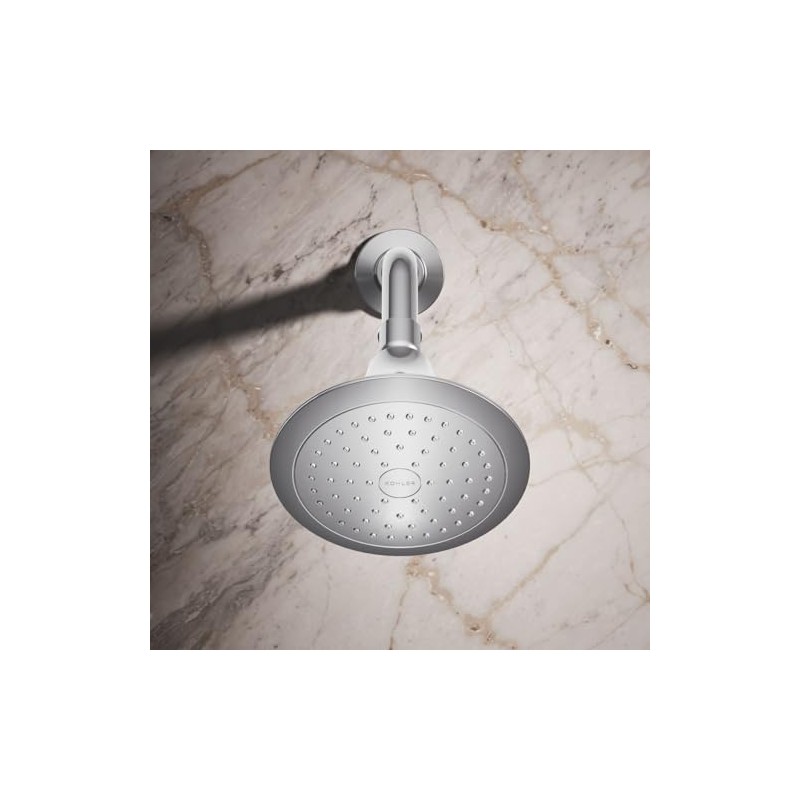 KOHLER 10282-AK-CP Forté® Single-function showerhead, 2.5 GPM, Corrosion Resistant Finish,