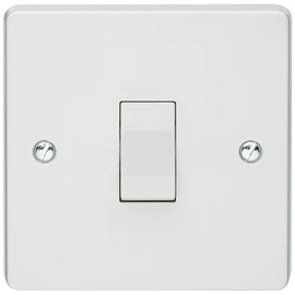 Crabtree 4170 1 Gang 2 Way Single Plate Light Switch 10a White