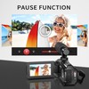 Hojocojo Video Camera, 4K Camcorder 36MP Vlogging Camera for YouTube,