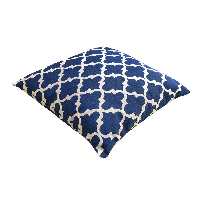 TreeWool Trellis Accent Set of 2 Cotton Canvas Cushion Covers